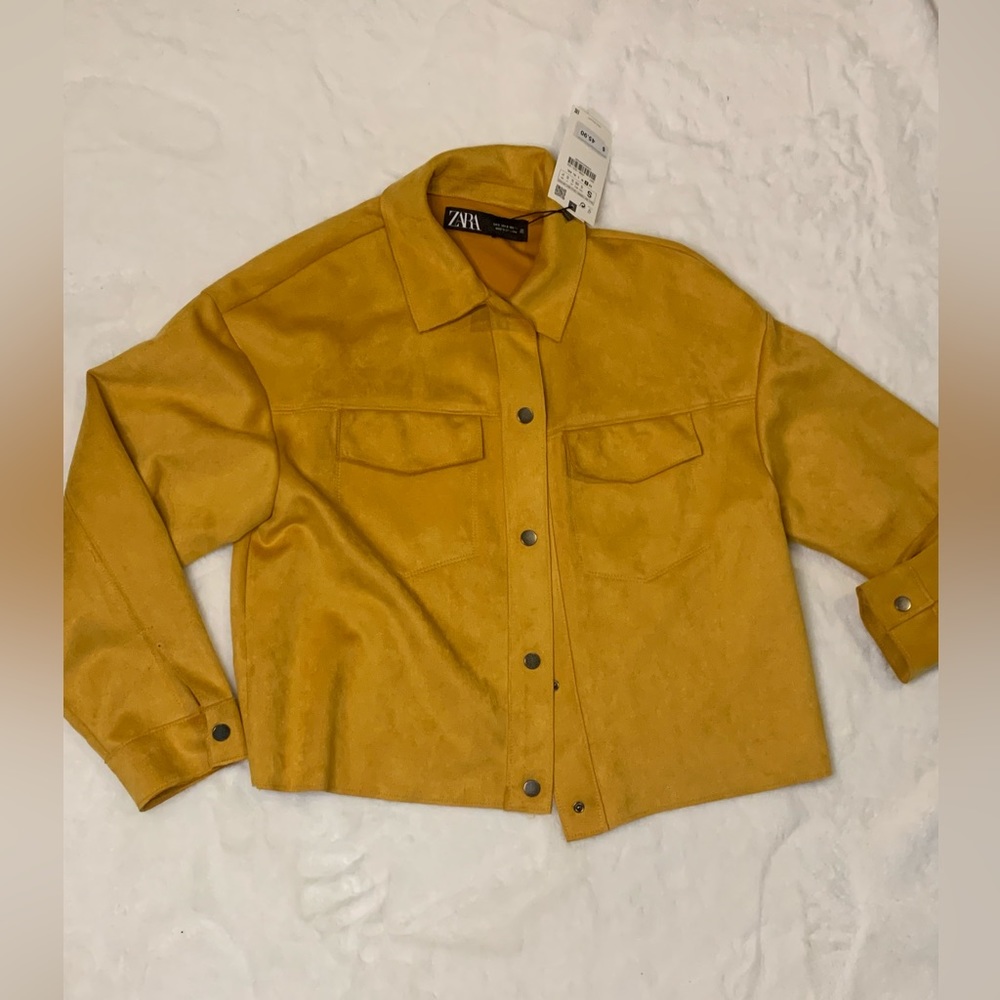 Mustard Zara jacket New